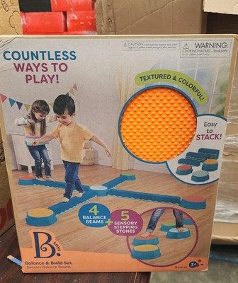B. toys Interlocking Balancing Beams - Balance & Build Set