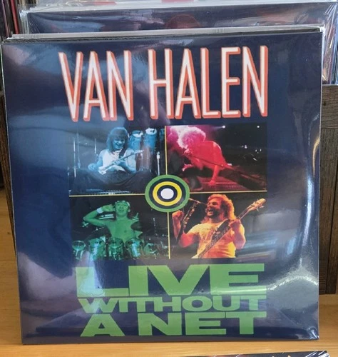 VAN HALEN * WITHOUT A NET 180 GM COLORED VINYL 2LP  - SEALED NEW