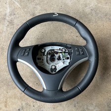 2009 - 2015 BMW X1 E84 Multifunction Black Leather Steering Wheel 679557402