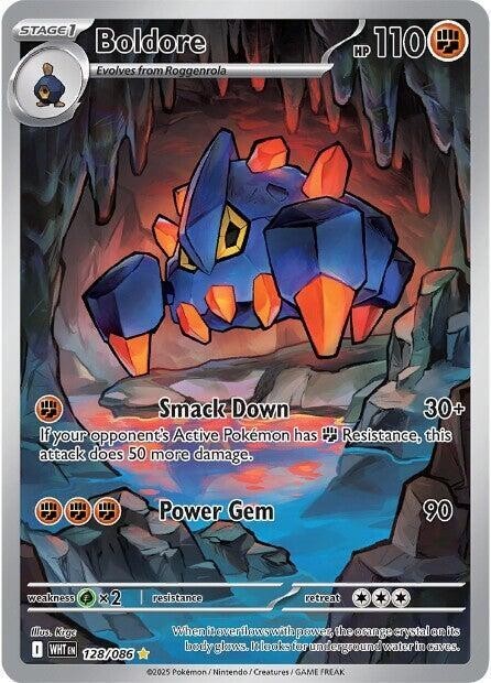 Sv: White Flare Pokémon TCG Boldore 128/086