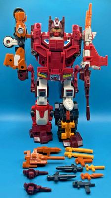 Computron 100% Complete Vintage 1987 G1 Transformers Hasbro Action Figure