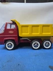Nice 1970's Tonka Gas Turbine Dump Truck, Red & Yellow, Vintage