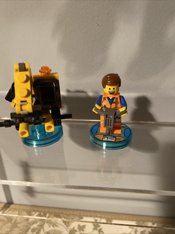 LEGO DIMENSIONS Fun Pack Emmet With Excavator Complete NEW