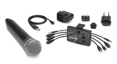 Drahtloses Mikrofonsystem Go Mic mobiles Handgerät für Smartphones & Kameras UK