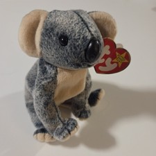 Ty Beanie Baby Eucalyptus the Koala Bear DOB April 28, 1999 MWMT