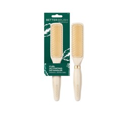 EcoTools Curl Activating Detangler Hairbrush, Gently Brush