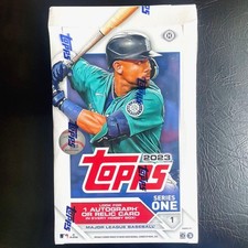 Topps 2023 Series 1 Baseball Hobby Box 24 Packs Factory Sealed
