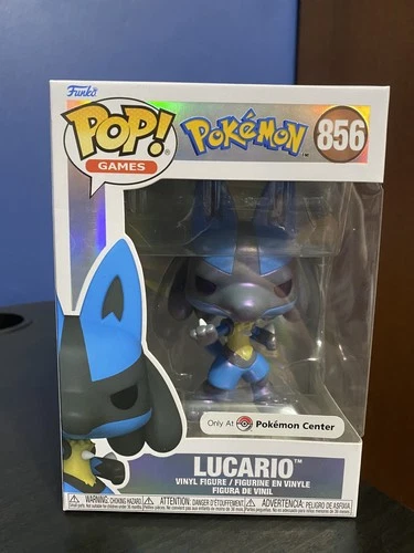 Funko Pop Pokémon Lucario Pearlescent Pokemon Center Exclusive