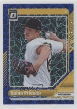 2024 Panini Donruss Optic Blue Velocity Prizm Quinn Priester #78 14lc
