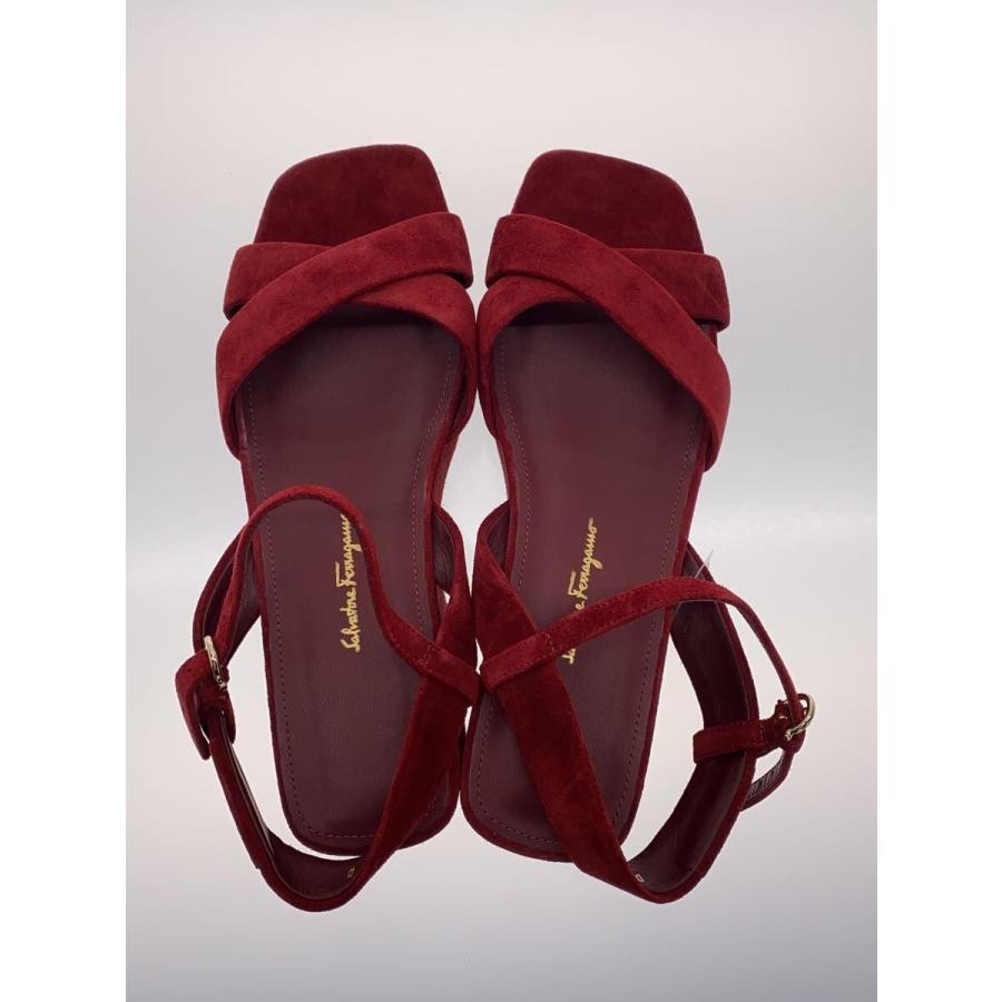 Salvatore Ferragamo Strappy Sandals eleny size:6.5 RED [EX