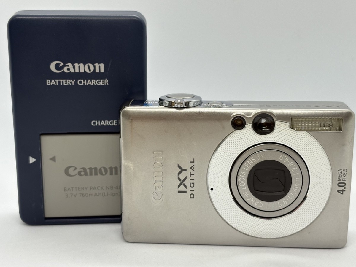 IXY デジカメ Near MINT] Canon IXY DIGITAL 50 4.0MP 3x Compact Digital Camera