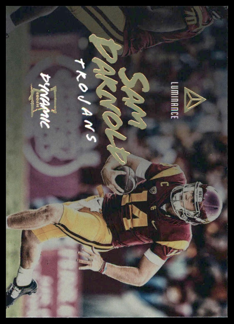2018 Panini Luminance #12 Sam Darnold Dynamic