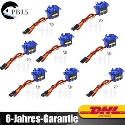 Mini Micro SG90 9G Für RC Servo MotorHubschrauber Flugzeug Control Arduino 180°