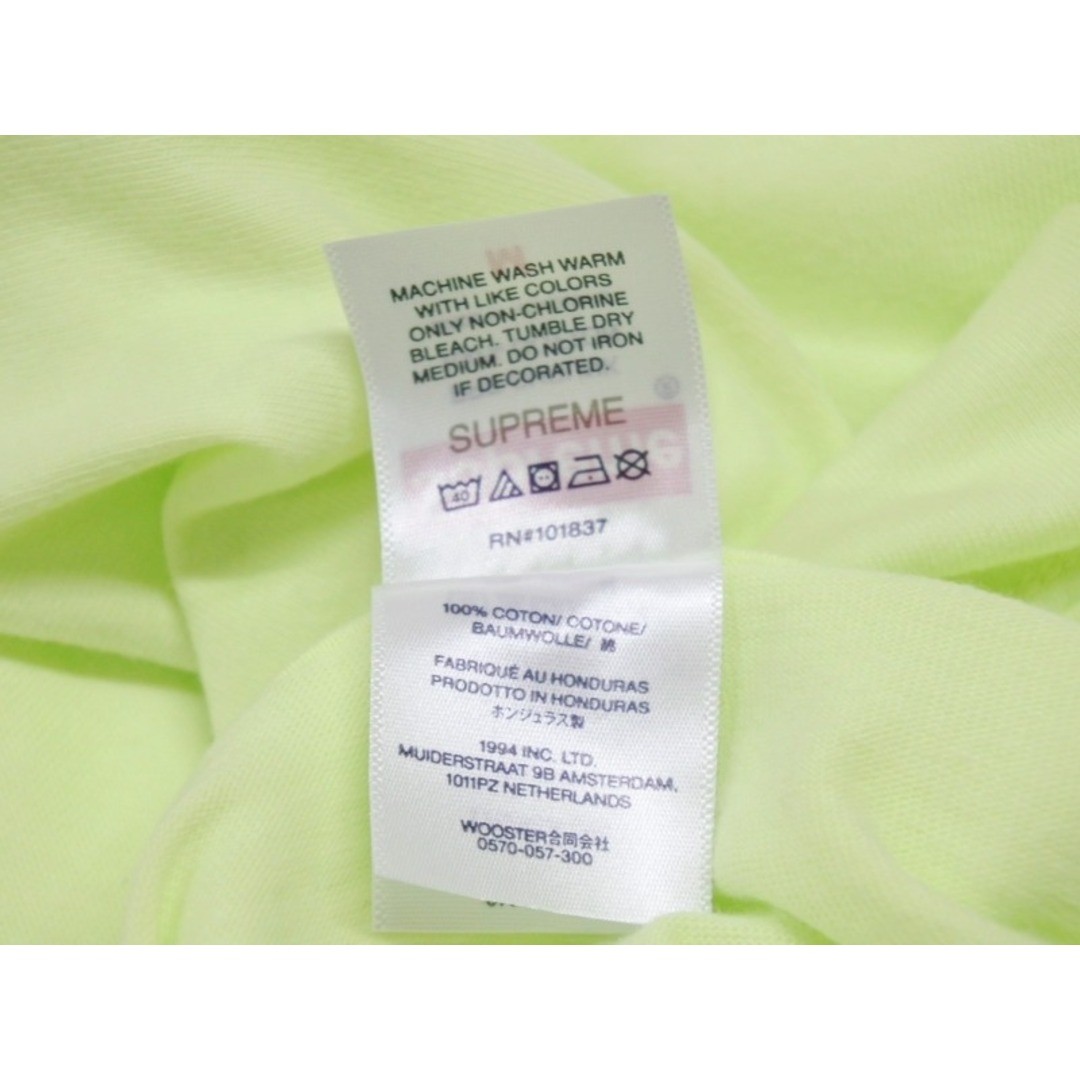 New  Supreme Playboi Carti PHOTO TEE Short Sleeve T-shirt Yellow Size M FW25T50 thumbnail 8