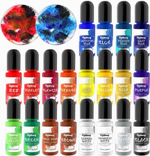 Alcohol Ink Set High Concentration Vibrant Colors 20 Pack for Resin Art