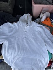 Vintage Nautica Arctic White Hoodie XXL