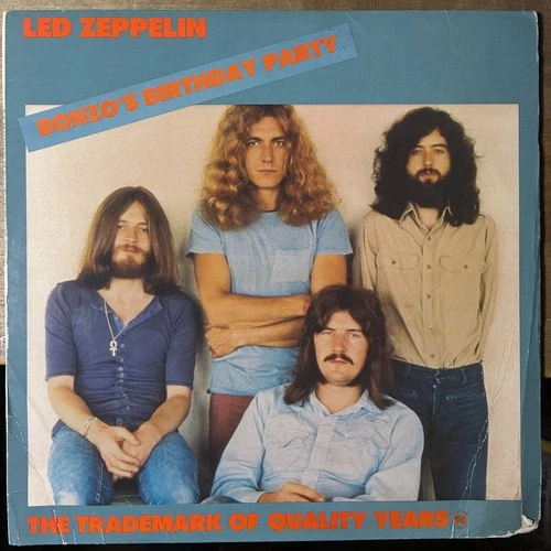 New ListingLED ZEPPELIN Bonzo's Birthday Party 2LP Inglewood Forum 1973 Rock Solid