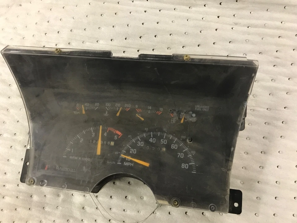 1992-1994 Chevrolet GMC C/K Truck Suburban Blazer Instrument Cluster 122k Miles - Image 2 of 4