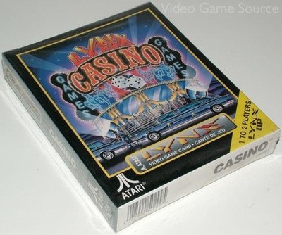 Atari Lynx Casino Game Cartridge *Original versiegelt