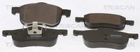 Bremsbelagsatz Scheibenbremse Triscan 8110 27003 FüR Volvo S80 1 184 V70 2 285
