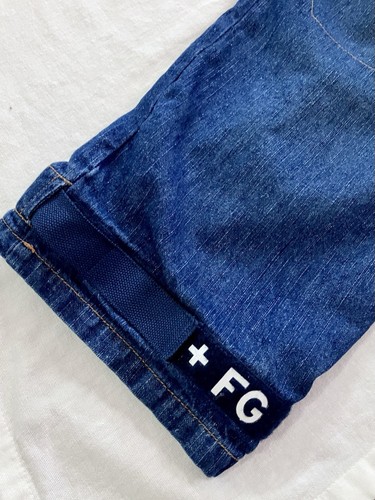 Vtg Marithe Francois Girbaud Baggy Jeans 38x33 Denim Cargo Navy Shuttle Tape Y2K - Picture 8 of 8