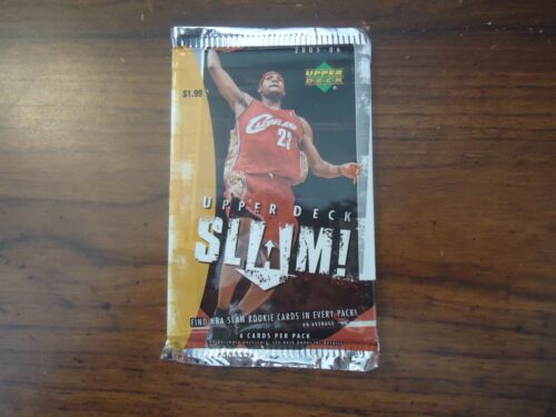 2005 - 2006 Upper Deck Slam Basketball Wax Pack Factory Sealed Lebron James