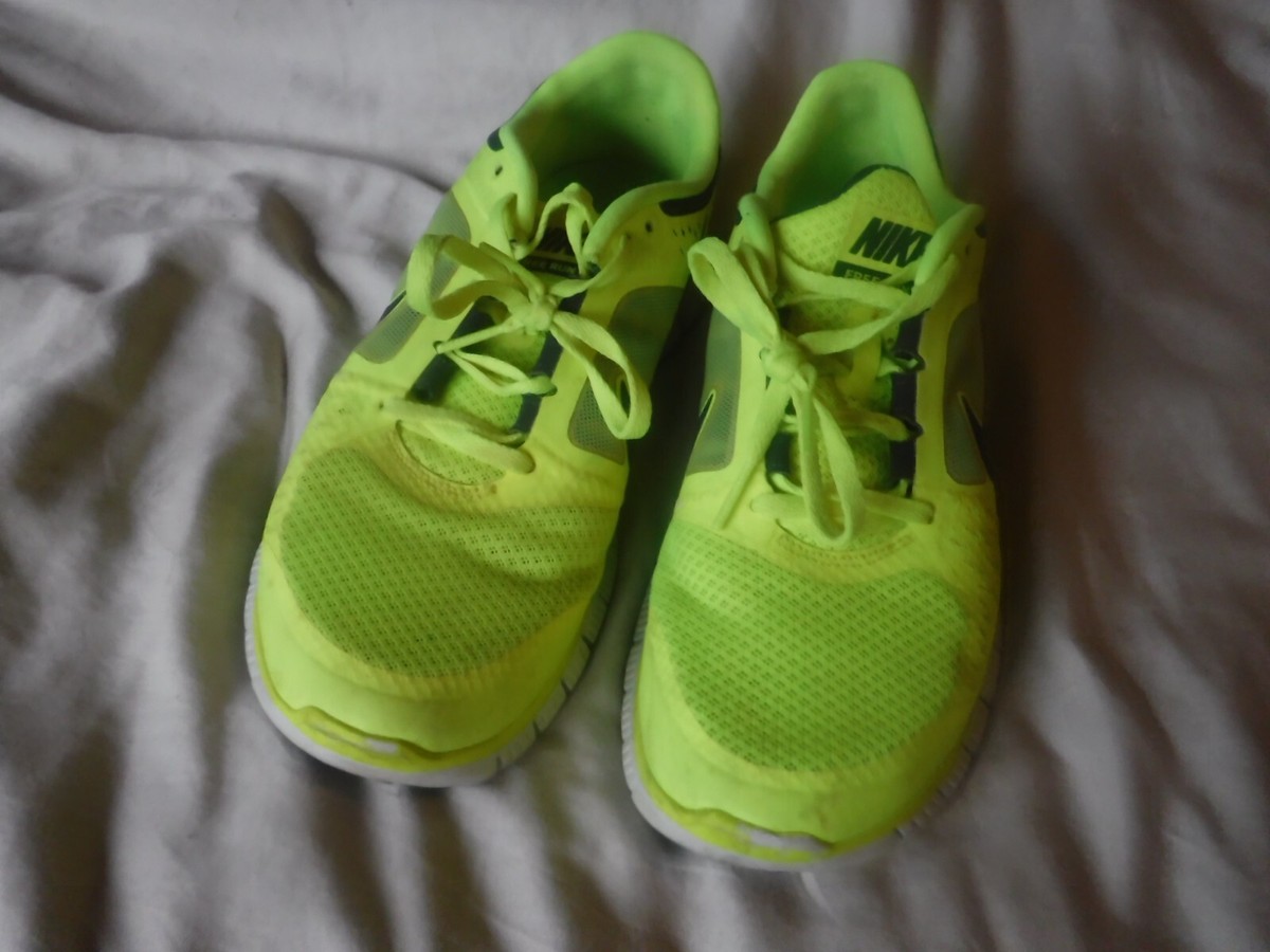 Nike Free Run 3 Yellow Sneakers Womens Size 8 Pre Owned | eBay display picture 3