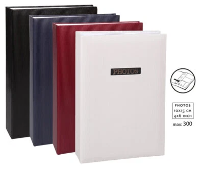 MARKENLOS Elegance Einsteckalbum fÃ¼r 300 Fotos in 10x15 cm Foto Album Memo