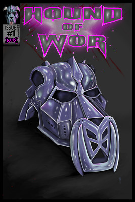 HOUND of WOR #1 Sci-Fi HEROIC Dog WARRIOR Fantasy INDIE Epic Action COMIC BOOK!