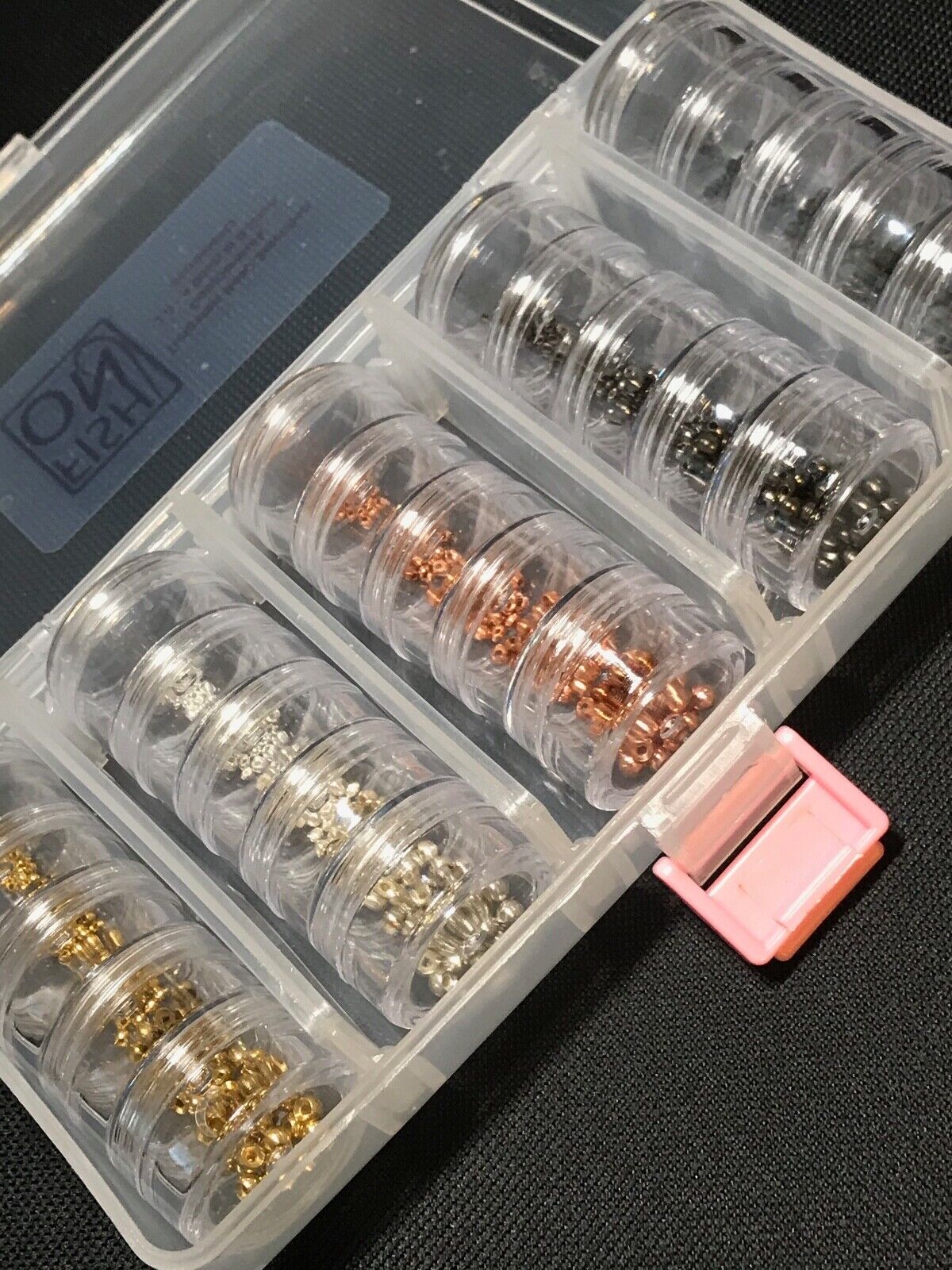 Tungsten Bead Selection - Fly Tying - 625 Pieces of Slotted or C