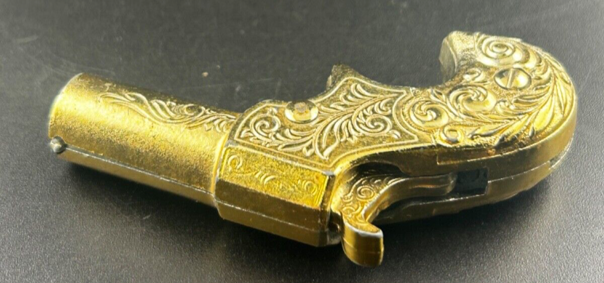 Vintage 1959 MATTEL Remington 1867 AGENT ZERO Gold Tone