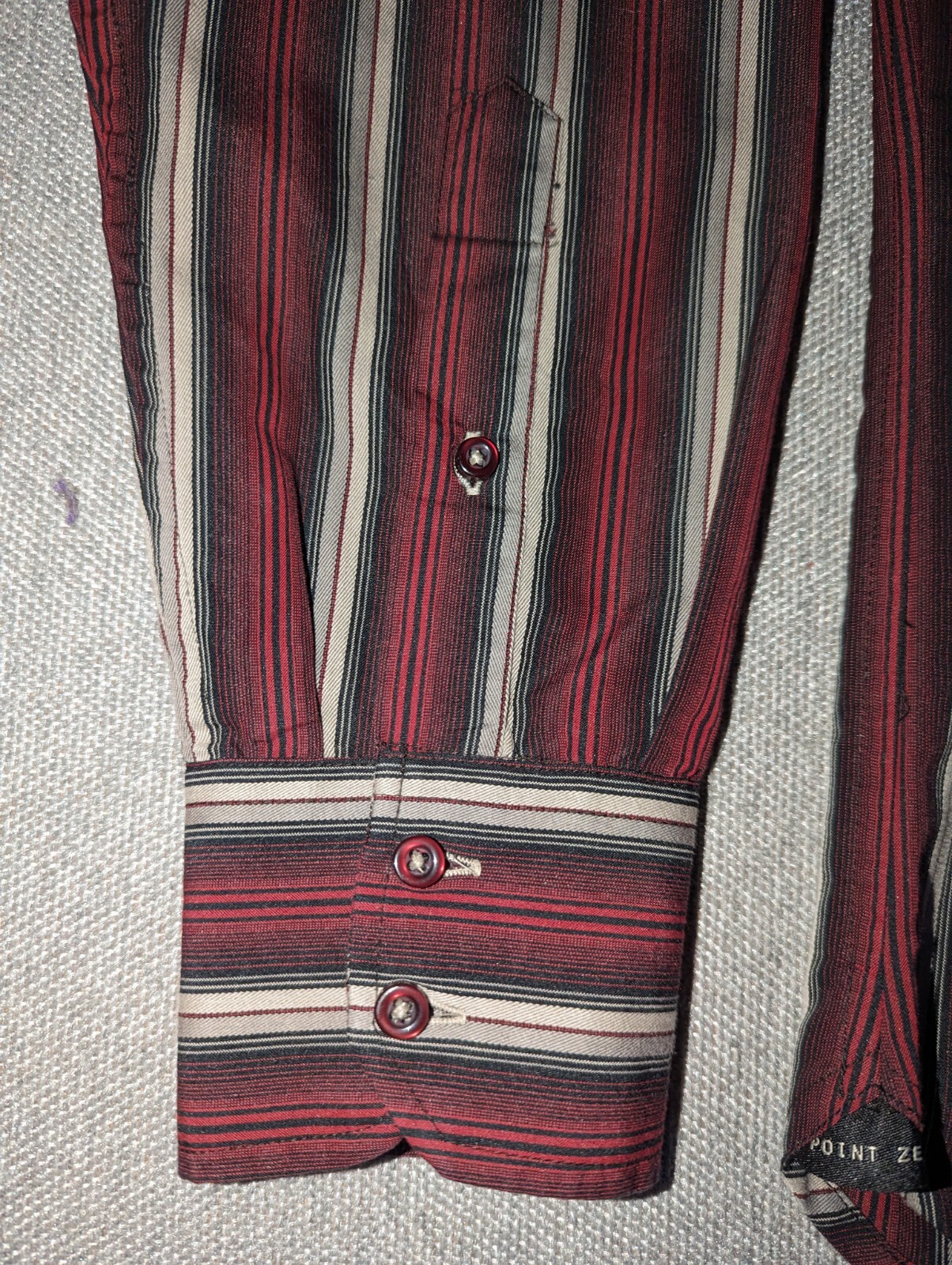 ZERO POINT BLACK LABEL BUTTON DOWN SHIRT MENS SIZ… - image 4