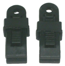 Tarp Strap 9615B Bungee Cord Holders w Adjustable Grip 3/8" Hole Pair