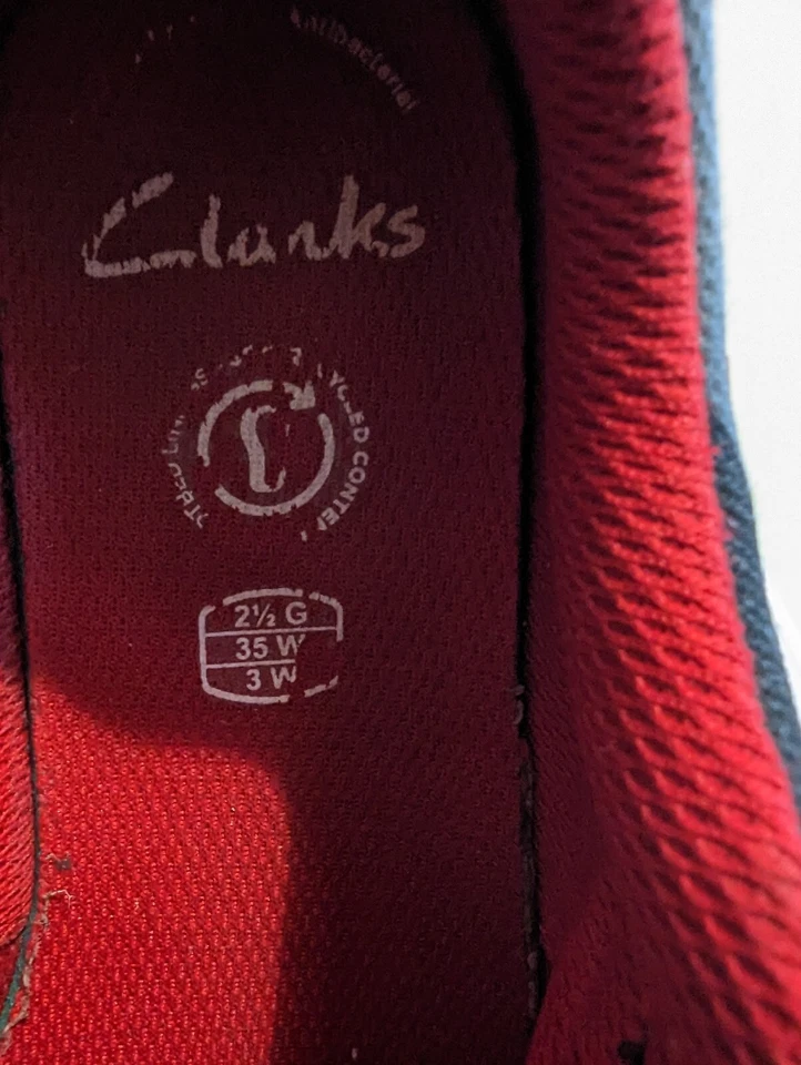 Zapatos Deportivos Clark's Niños Aeon Pace EE. UU. Talla 3 Foto 3 de 4