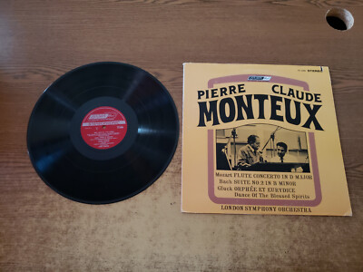 1960s MINT-EXC PIERRE MONTEUX Flute Concerto In D Major / Suite No.2, 6400 LP33