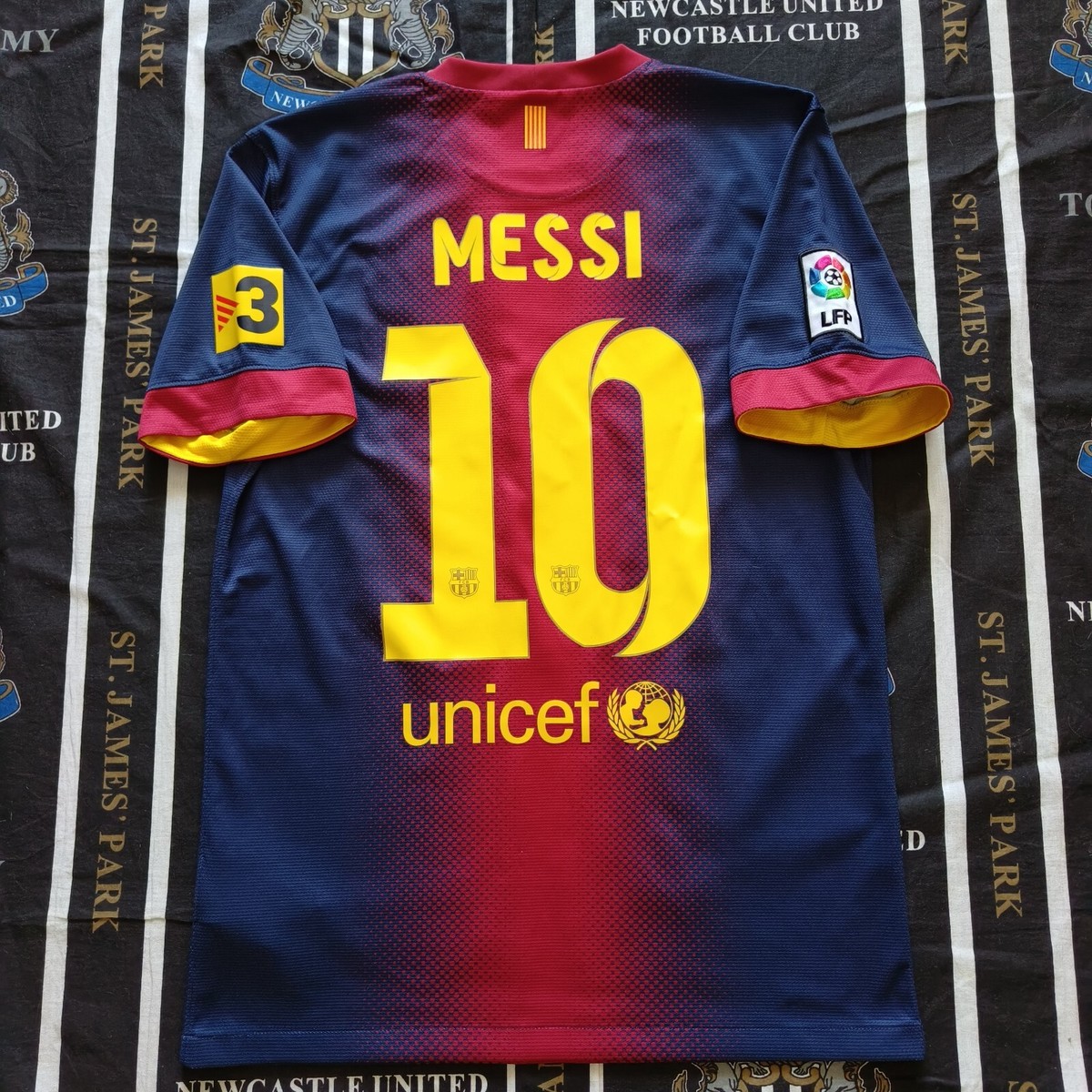 Barcelona 2012 2013 Home Football Shirt Jersey Nike Lionel Messi