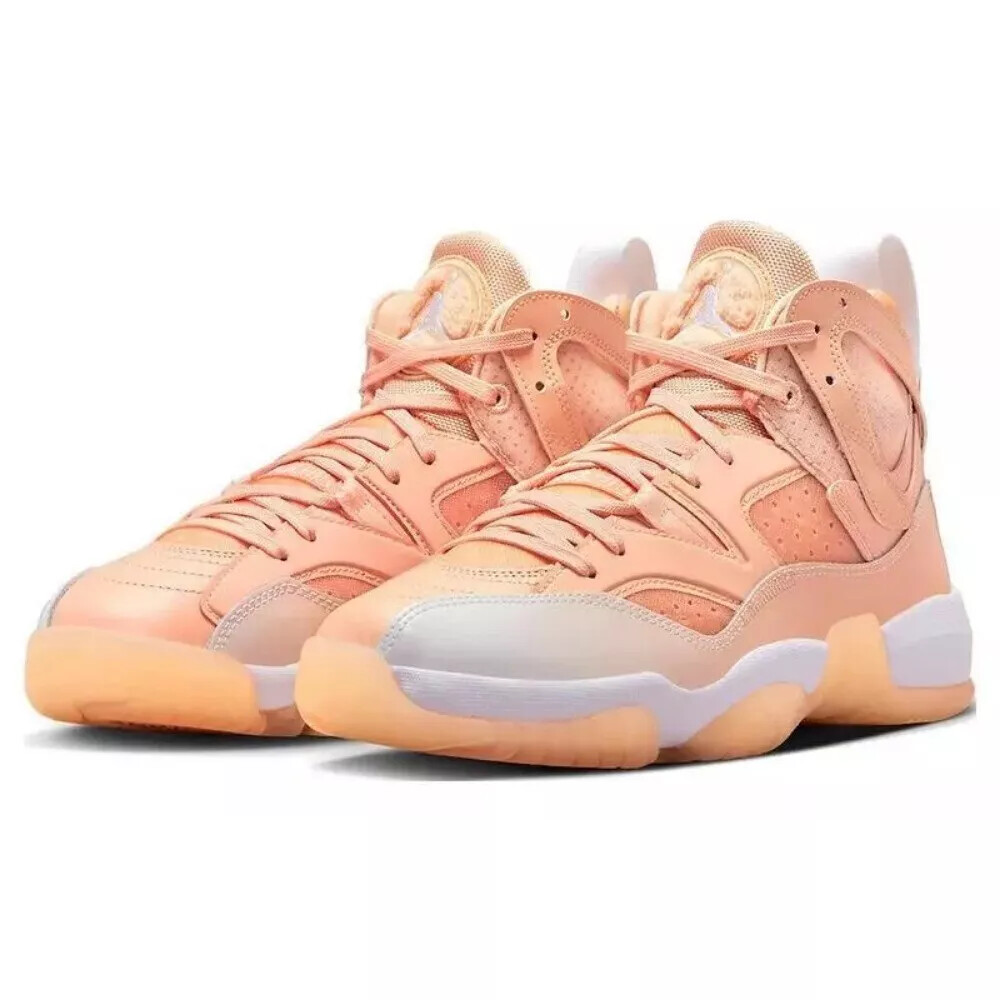 シューズ(女性用) NIKE AIR JORDAN Nike Air Jordan 1 Mid Pink Quartz GS Size 6.5Y/Women 8