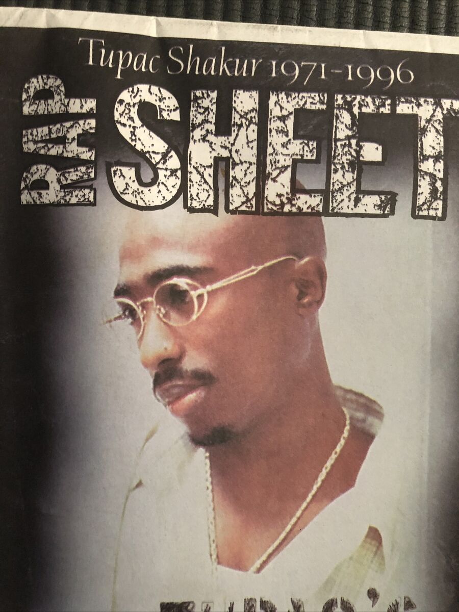 Tupac 2pac Shakur Death Rap Sheet Original Magazine Newspaper Nov 1996 RARE | eBay Tupac 2pac Shakur Death Rap Sheet Original Magazine Newspaper Nov 1996 RARE | eBay