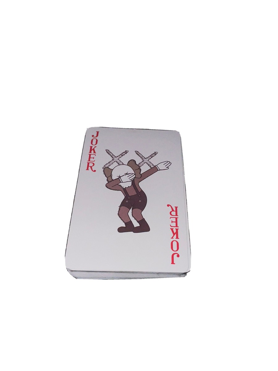 （たーなか）OriginalFake KAWS Playing Card黒 Buy KAWS Original Fake Playing Cards 'Black' - 3929