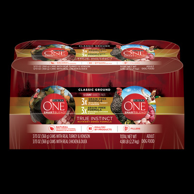 Purina One Grain Free Natural Pate Wet Dog Food Variety Pack Smartblend True 17800176750 Ebay