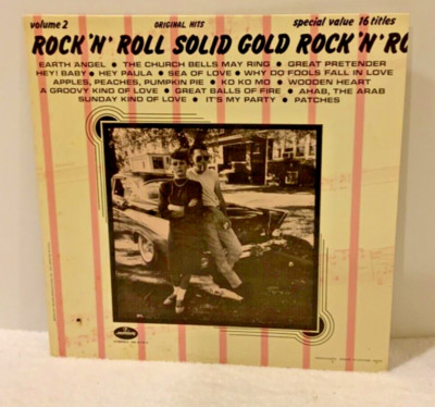 Rock ‘N’ Roll Solid Gold Original Hits Vol. 2 Vinyl LP | eBay