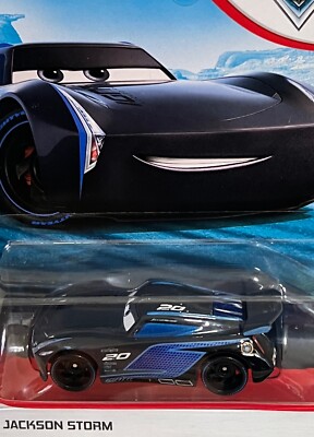 Jackson Storm Cars El Rayo Mcqueen Horizontal Poster Cars Flash