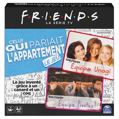 FRIENDS DIE TV-SERIE FRAGENSPIEL QUIZ WER DIE WOHNUNG WETTETE