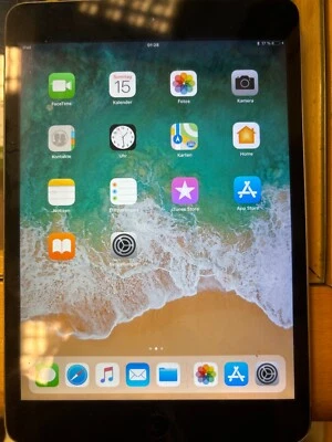 *** APPLE IPAD MINI 2. Generation *** A1489 32GB WiFi *** Space Grey *** iCloud - Bild 1 von 4