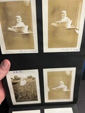 Vintage Photo Album 1939-1940 One Child s Life Snapshots