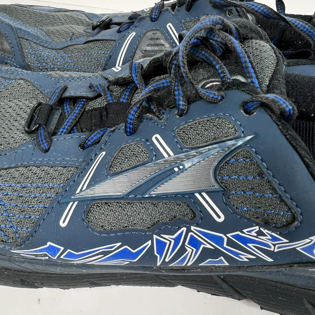 Altra Lone Peak 3.5 Trail Running Shoes Mens Size 9 Blue Zero Drop AFM1755F 1