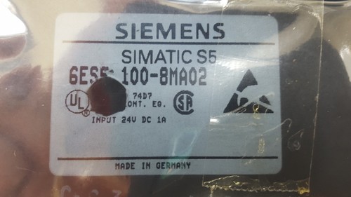 Siemens 6ES5-102-8MA02 Simatic S5-100U CPU-102 24VDC 1A (2 of 2) - Repaired - Picture 9 of 10