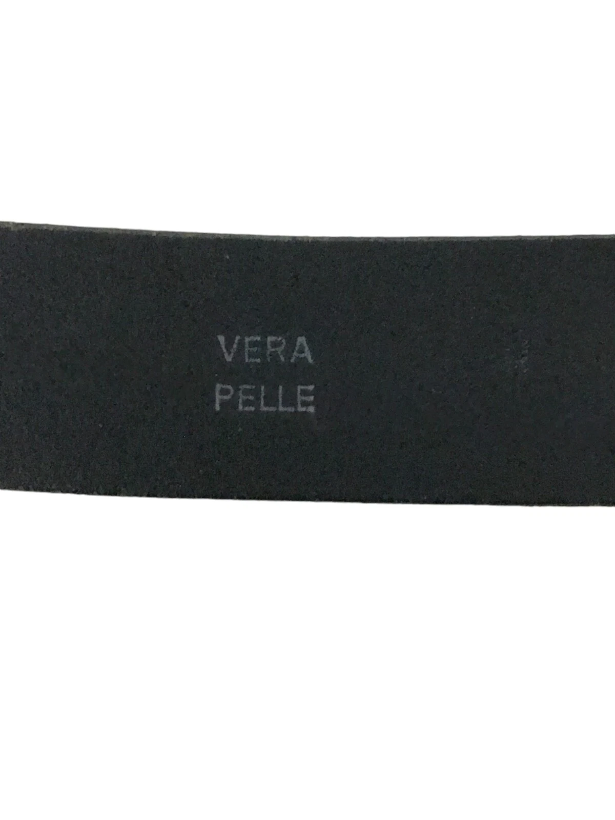 Cintura uomo Versace Classic V2 taglia 36 nera fibbia vera pelle Made in Italy