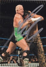 Dave Fit Finlay Signed 2007 Topps WWE Action Card #36 WCW Superstar Autograph