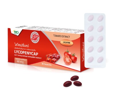 THP LYCOPENYCAP Tomate Lycopin Anti-Oxidant Control Prostate Skin Nourish 30Cap